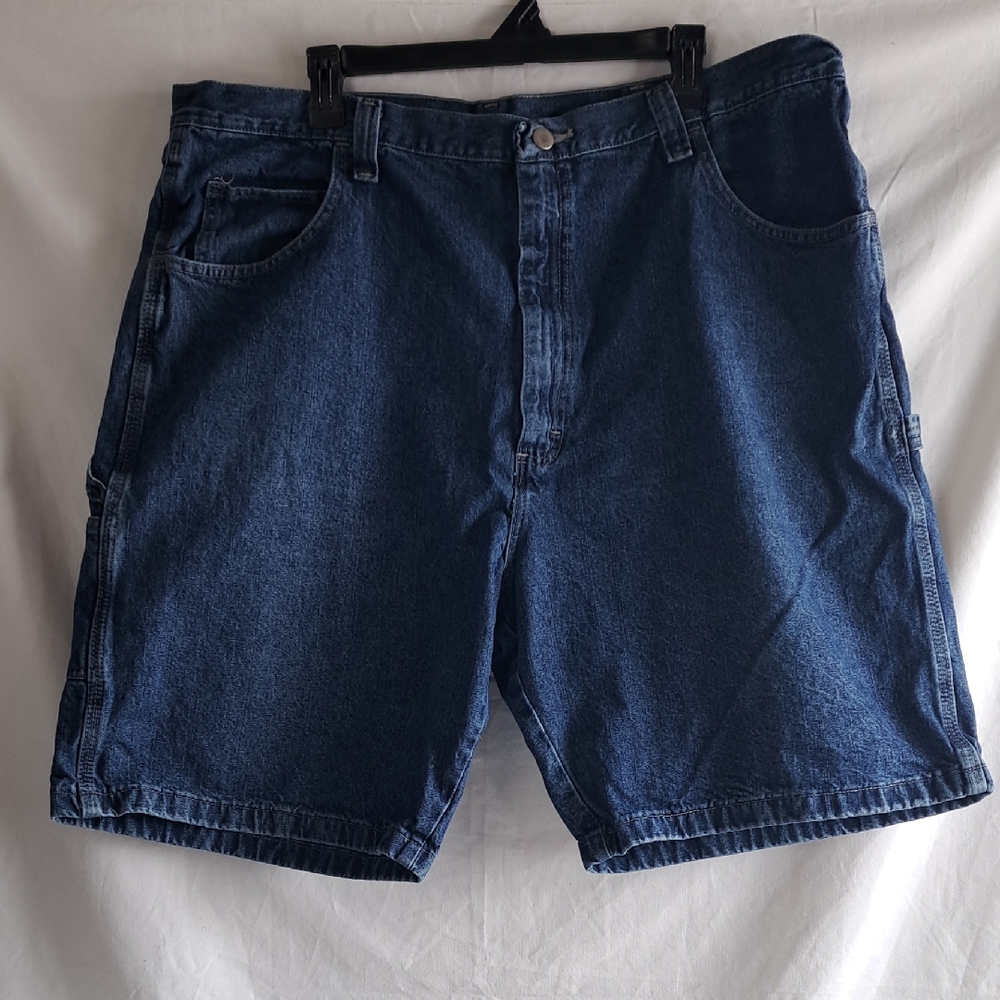 Men's Wrangler Blue Carpenter Denim Shorts